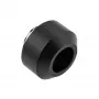 Racor para tubo rígido OPTIMUS 12 mm, negro – racor individual de anillo de compresión para tubos rígidos