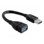 Cable USB DeLOCK 82776 0,15 m negro