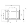 Soporte de pared para TV LogiLink BP0034 106,7 cm (42