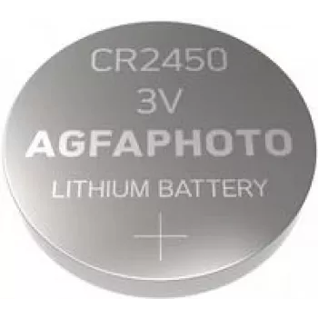 Pila de botón AgfaPhoto CR 2450 litio 3 V 5 uds. (150-803258)