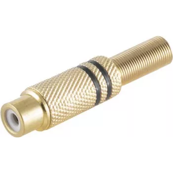 Conector RCA ShiverPeaks BS52021-S Oro Hembra