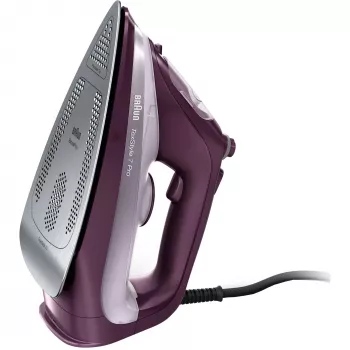 Braun TexStyle 7 Pro SI 7181 VI plancha plancha de vapor suela EloxalPlus 3100 W violeta