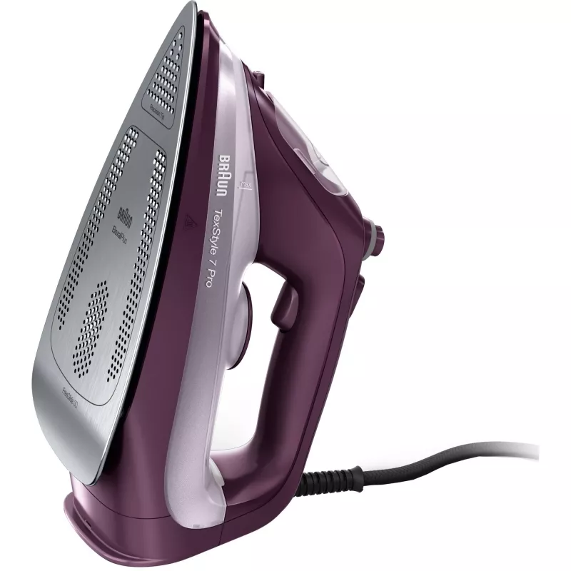 Braun TexStyle 7 Pro SI 7181 VI plancha de vapor suela EloxalPlus 3100 W violeta