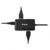 Yenkee YHB 4341BK hub USB 3.0 de 4 puertos con entrada de alimentación Micro USB