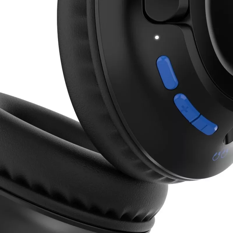Belkin SoundForm Inspire - auricular - over-ear - Bluetooth - inalámbrico, con cable - conector jack de 3,5 mm - negro (AUD006BTBLK)
