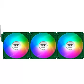 Ventilador Thermaltake CT140 EX ARGB Sync 14 cm verde 3 unidades 500-1800 rpm