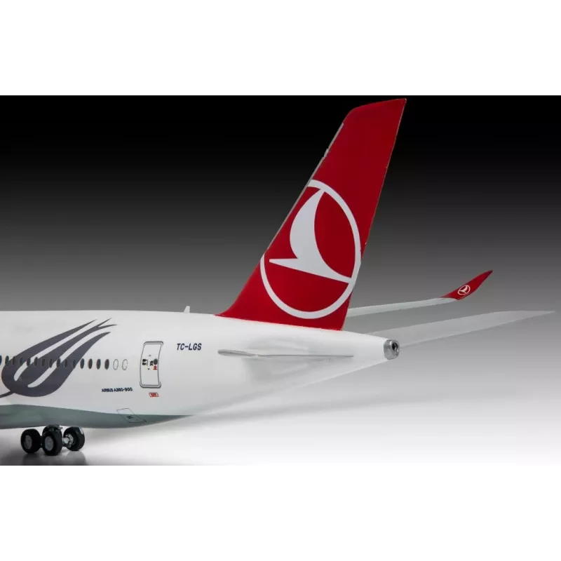 Avión de plástico a escala REVELL Airbus A350-900 Turkish Airlines Escala 1/144