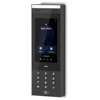 Soporte Ubiquiti UACC-Intercom-WM negro 122,5 mm de ancho 324,8 mm de alto