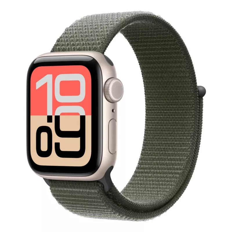 Correa Apple MFF74ZM/A verde nailon compatible con smartwatch