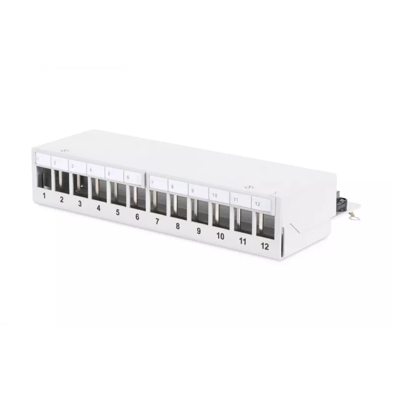 Panel de parcheo modular de sobremesa Digitus DN-93706 12 puertos