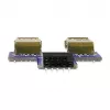 DeLOCK 9 pines 2,54 mm 2 x USB 2.0 1 x 9 pines 2,54 mm negro azul plateado