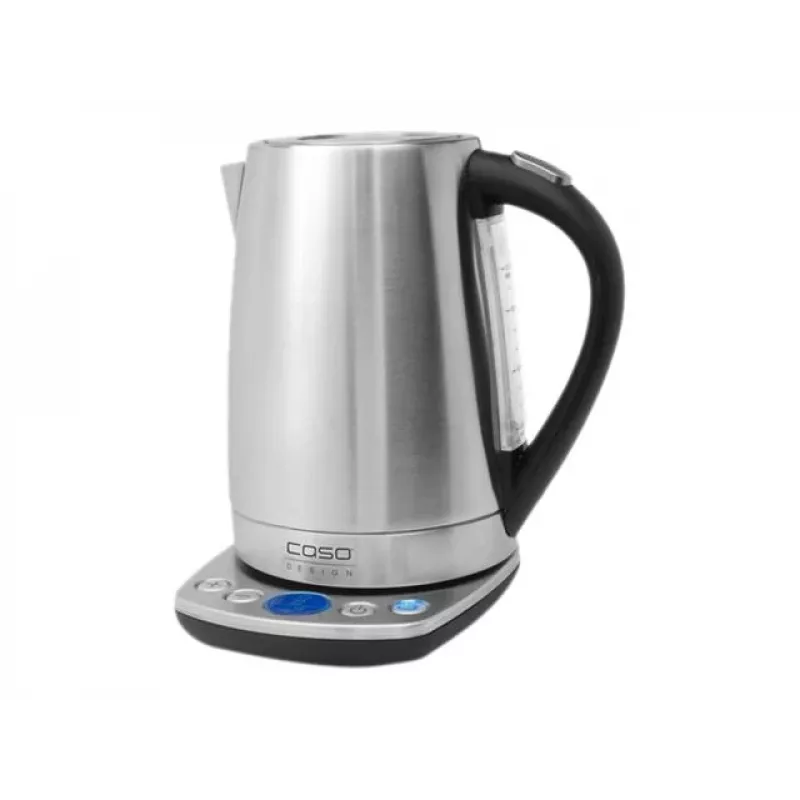 Hervidor eléctrico Caso 1,7 l 2200 W negro acero inoxidable