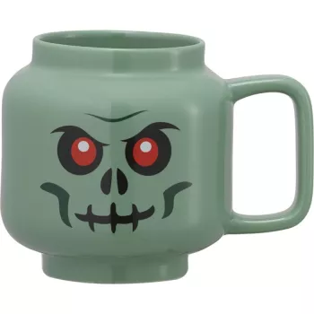 LEGO Taza de cerámica Esqueleto verde, Grande