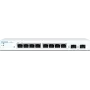 Sophos CS101-8 - switch - gestionado - 8 x 10/100/1000 + 2 x Gigabit SFP - escritorio, montaje en pared