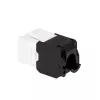 Módulo Keystone LogiLink NK4066 plano negro blanco RJ-45
