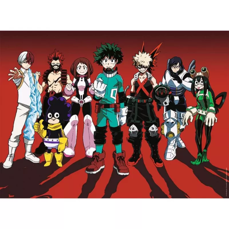 Puzzle My Hero Academia - Superhéroes (500 piezas)