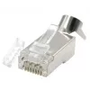 Conector macho RJ45 GEMBIRD CAT7 8P8C dorado 15µm FTP/SFTP pack de 50