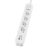 Regleta de protección contra sobretensiones PROTECT 4PL 1A1C USB T/LZ12-PRO015/1000
