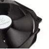 Ventilador SILVERSTONE de 140 mm SST-FHP141 v2.0 — ventilador PWM de 140 mm para caja/disipador, negro