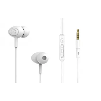 Auriculares in-ear Tellur Basic Gamma con cable blanco