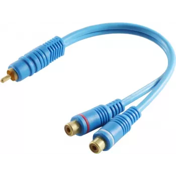 Cable alargador cinch ShiverPeaks 40045 — cable alargador de audio RCA, 2 conectores (par)