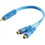 Cable alargador cinch ShiverPeaks 40045 — cable alargador de audio RCA, 2 conectores (par)