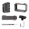 Carcasa protectora metálica con empuñadura Puluz para DJI Osmo Action 5 Pro / Action 4 / Action 3