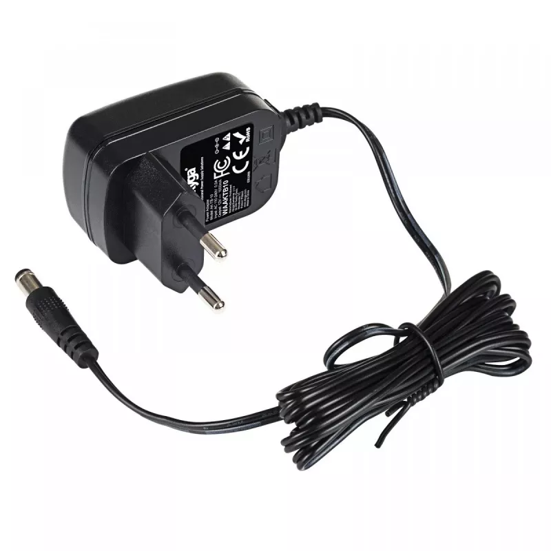 Fuente de alimentación universal Akyga AK-TB-10, 12 V, 1 A, 12 W, 5,5 x 2,1 mm, 1,4 m