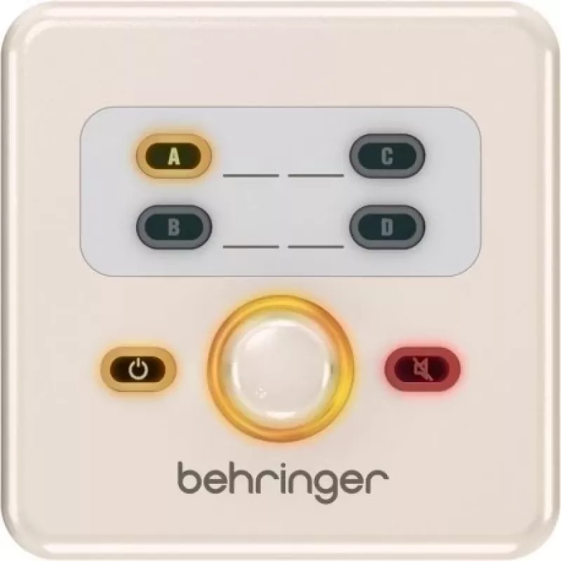 Behringer EUROCOM CP6000EU mando a distancia con cable audio pulsadores