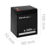 Qoltec 53033 batería AGM 12 V 4,5 Ah, máx. 1,35 A, sin mantenimiento