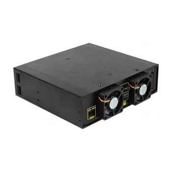 Embellecedor de unidad DeLOCK 47233 negro