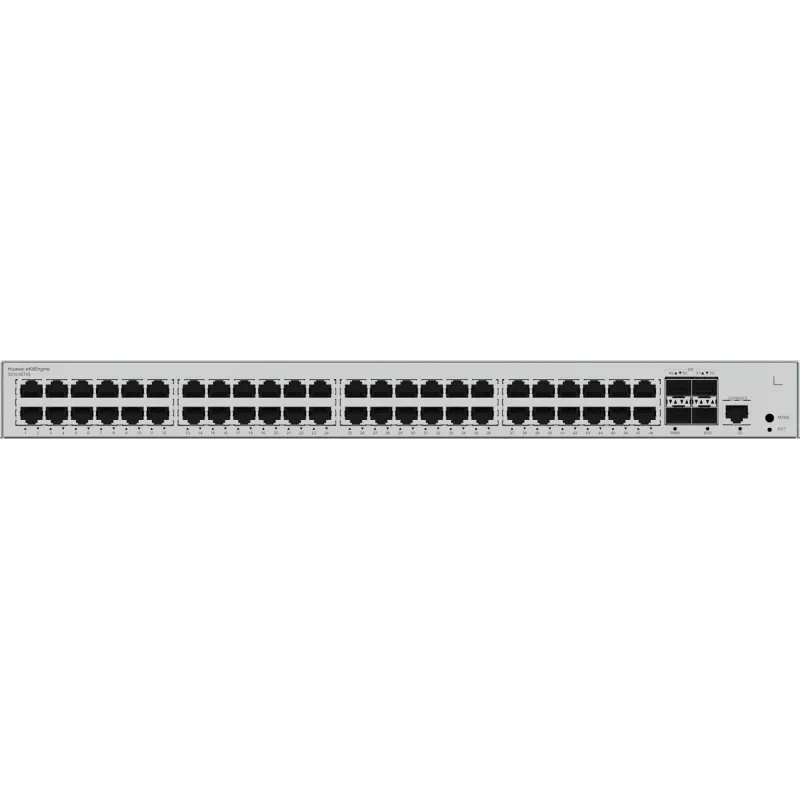 Switch HUAWEI CloudEngine S310-48T4S — 48x Gigabit Ethernet (10/100/1000), 1U, consola RJ-45, gris