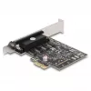 Adaptador RS-232 VGA interno DeLOCK 66324 PCIe conector hembra negro