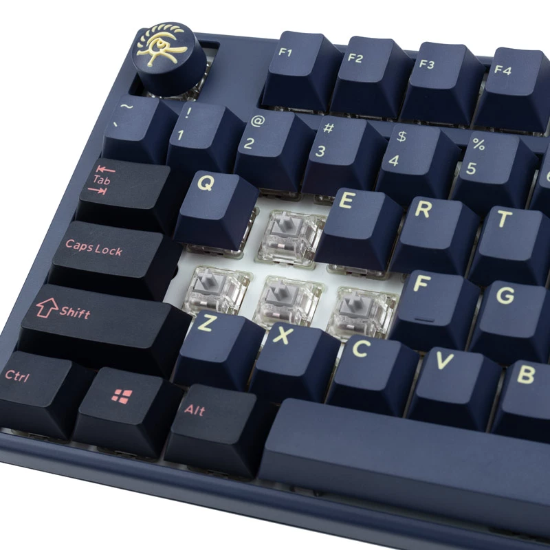Teclado gaming Ducky One 3 TKL USB US English azul