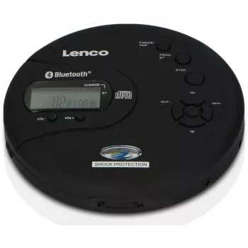 Reproductor MP3 Lenco CD-300 Negro