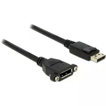Cable DisplayPort DeLOCK 85114 1 m M-M negro