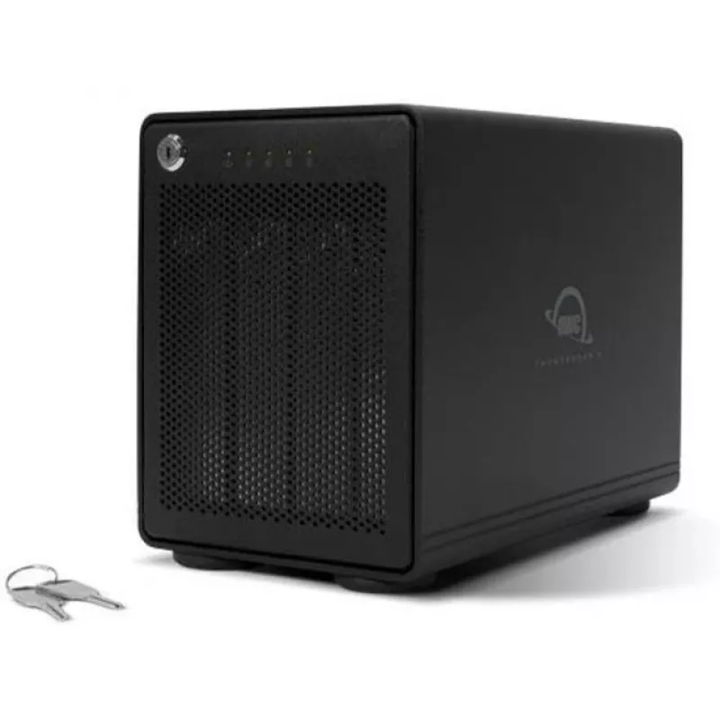 ThunderBay 4 (negro, caja externa para discos Thunderbolt 3 de 4 bahías)