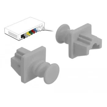 Tapa antipolvo DeLOCK 86508 RJ-45 10 uds.