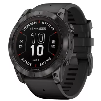 Smartwatch GARMIN fēnix 7X Pro 51 mm, 1,4 pulgadas (3,56 cm) MIP 280×280, Táctil, Wi‑Fi, GPS, 32 GB, Negro