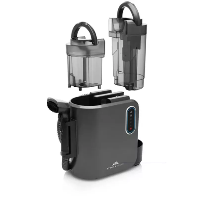 ETA | Limpiador a vapor multiusos | ETA721490000 Steam&Clean | Aspirador | 2000 W | Negro | Capacidad del depósito de agua 1,3 L