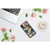 Funda para móvil iKins para iPhone XS Max — patrón mosaico, negra