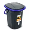 GreenBlue GB320BB inodoro portátil de camping tipo cubo, 19 l, negro/azul marino