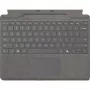 Teclado Microsoft Surface Pro QWERTZ Alemán con almacenamiento para lápiz Platino