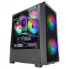 Tacens Mars MC-VORTEX caja mATX, negra, 3 ventiladores FRGB de 120 mm