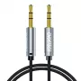 Cable de audio auxiliar CHOETECH AUX002 3,5 mm conector macho a conector macho, 1,2 m de longitud