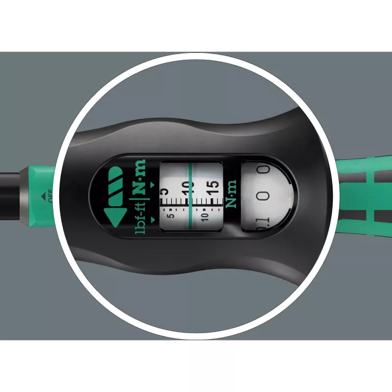 Llave dinamométrica de clic Wera 05075693001 Nm mecánica 330 mm