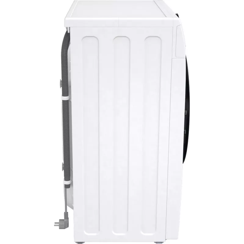 Lavadora independiente Gorenje W3NGPI72SBS, 7 kg, 1200 rpm, motor inverter, vapor, 15 programas, Blanco