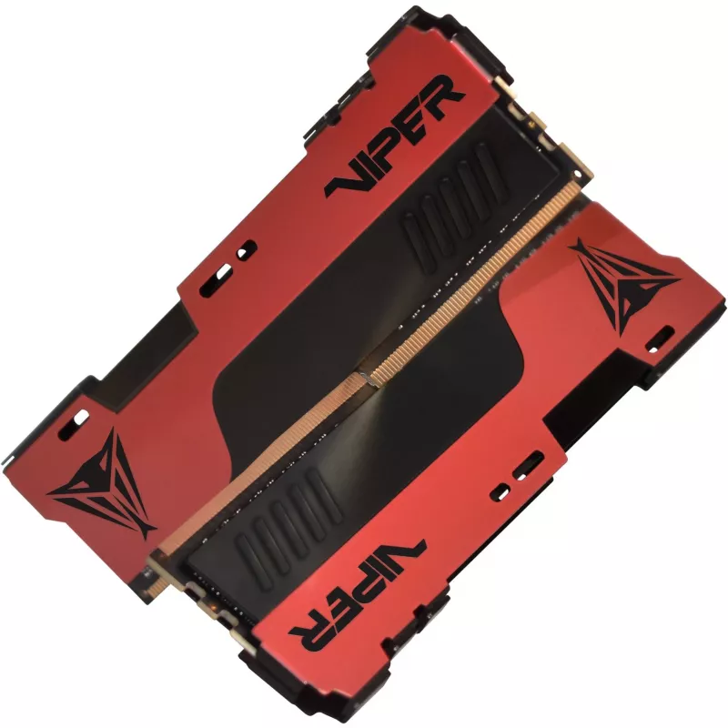 DIMM 32 GB DDR4-3200 (2x 16 GB) kit dual, memoria rojo/negro, PVE2432G320C8K, Viper Elite II, INTEL XMP
