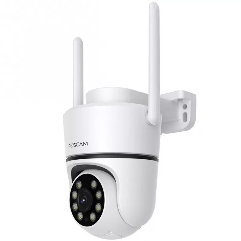 Cámara de vigilancia IP Foscam PD5 Blanco 1080p inalámbrica con visión nocturna