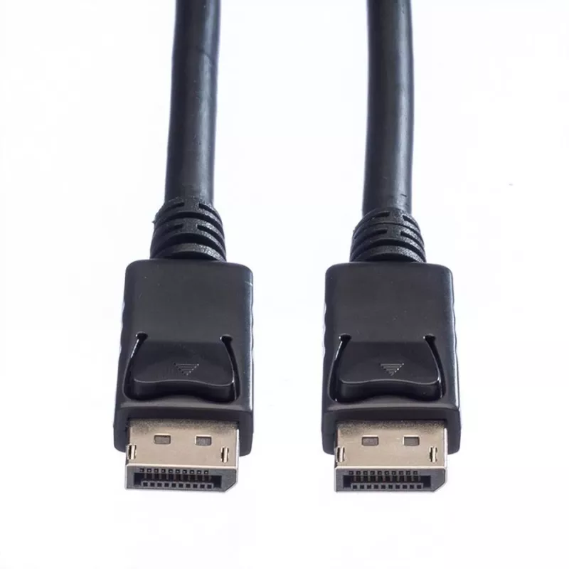 Value cable de conexión DisplayPort conector macho DisplayPort, conector macho DisplayPort 1,50 m negro 11.99.5767 apantallado